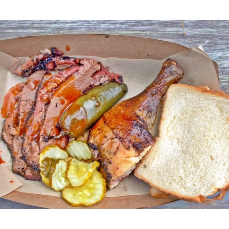 2 Meat Lunch Combo.