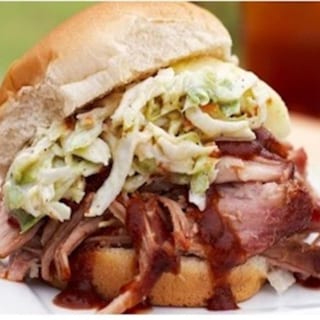 Sloppy Hog Pulled Pork with Slaw