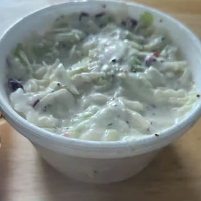 Southern Creamy Slaw.