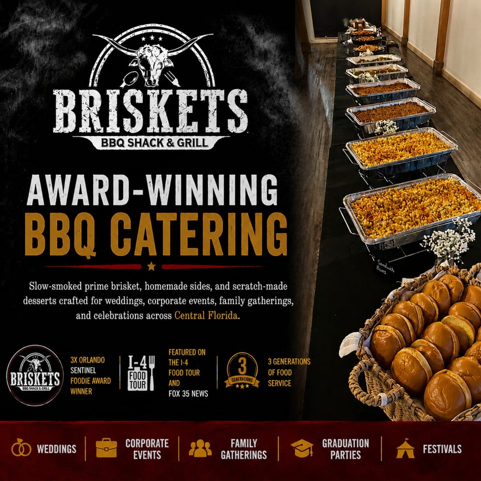 Pick Up, Deliver or Full Onsite Catering
