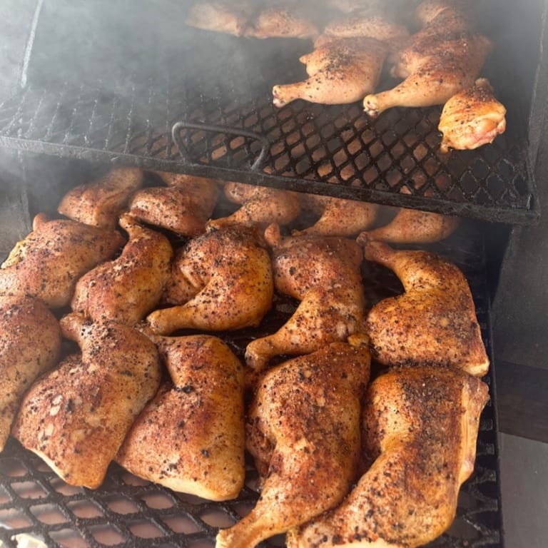 Lunch at Our Southern BBQ Restaurant