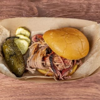 1/3 Lb Pulled Pork Sandwich