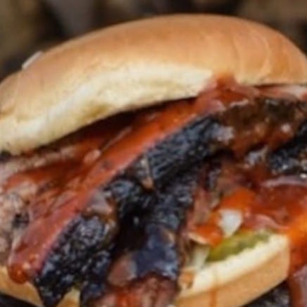 1/3 Lb Brisket Sandwich.