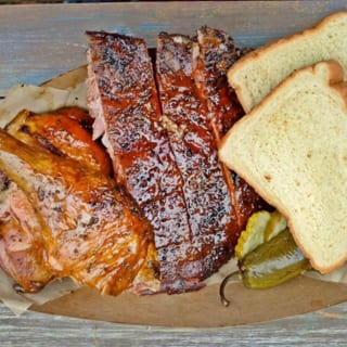 Chicken & Ribs Lunch Combo